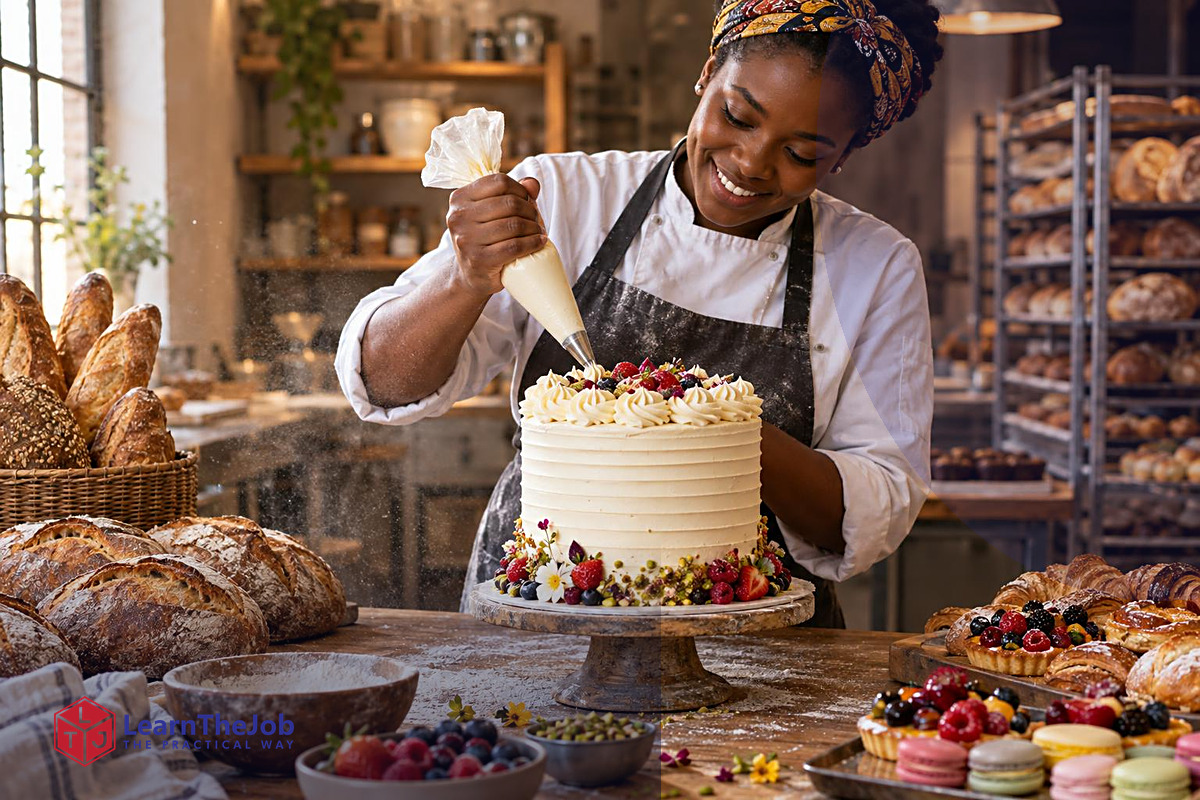 The Confident Baker: Breads, Cakes, Pastries and Cake Decoration